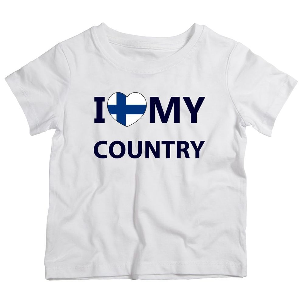 Twinkle Hands - I Love My Country Finland T-Shirt