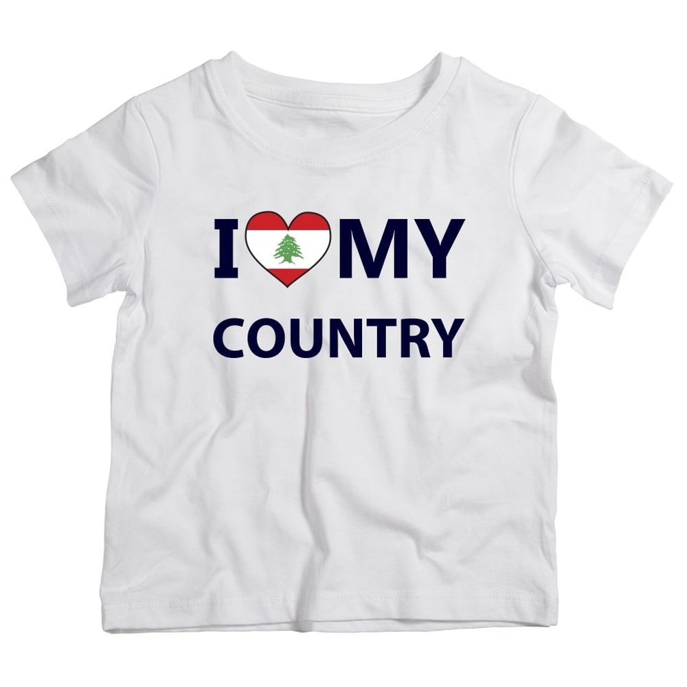 Twinkle Hands - I Love My Country Lebanon T-Shirt