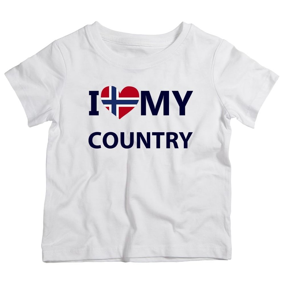 Twinkle Hands - I Love My Country Norway T-Shirt