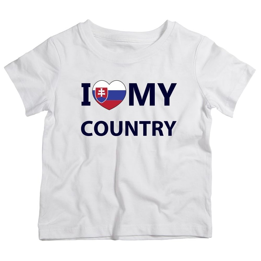 Twinkle Hands - I Love My Country Slovakia T-Shirt