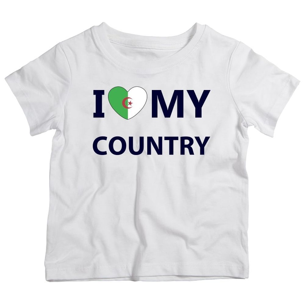 Twinkle Hands - I Love My Country Algeria T-Shirt