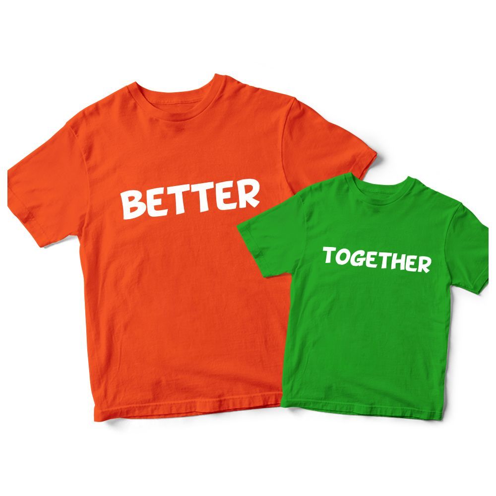 Twinkle Hands - Sibling Shirt Better T-Shirt Orange