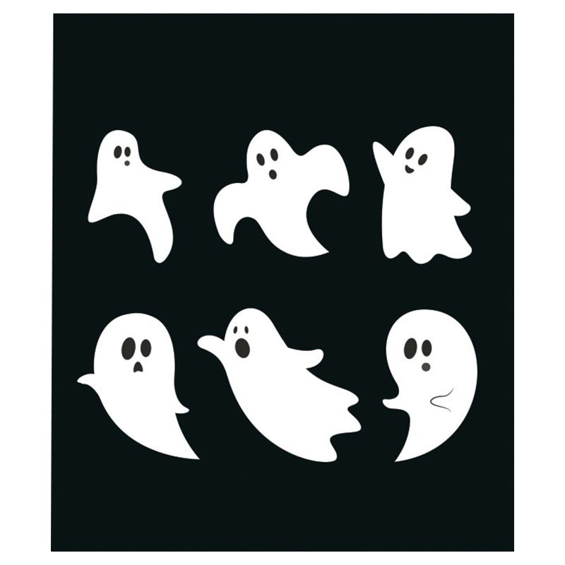 Twinkle Hands - Halloween Window Sticker - White Ghosts