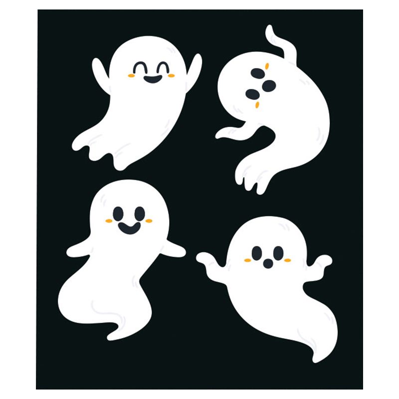 Twinkle Hands - Halloween Window Sticker - Ghosts