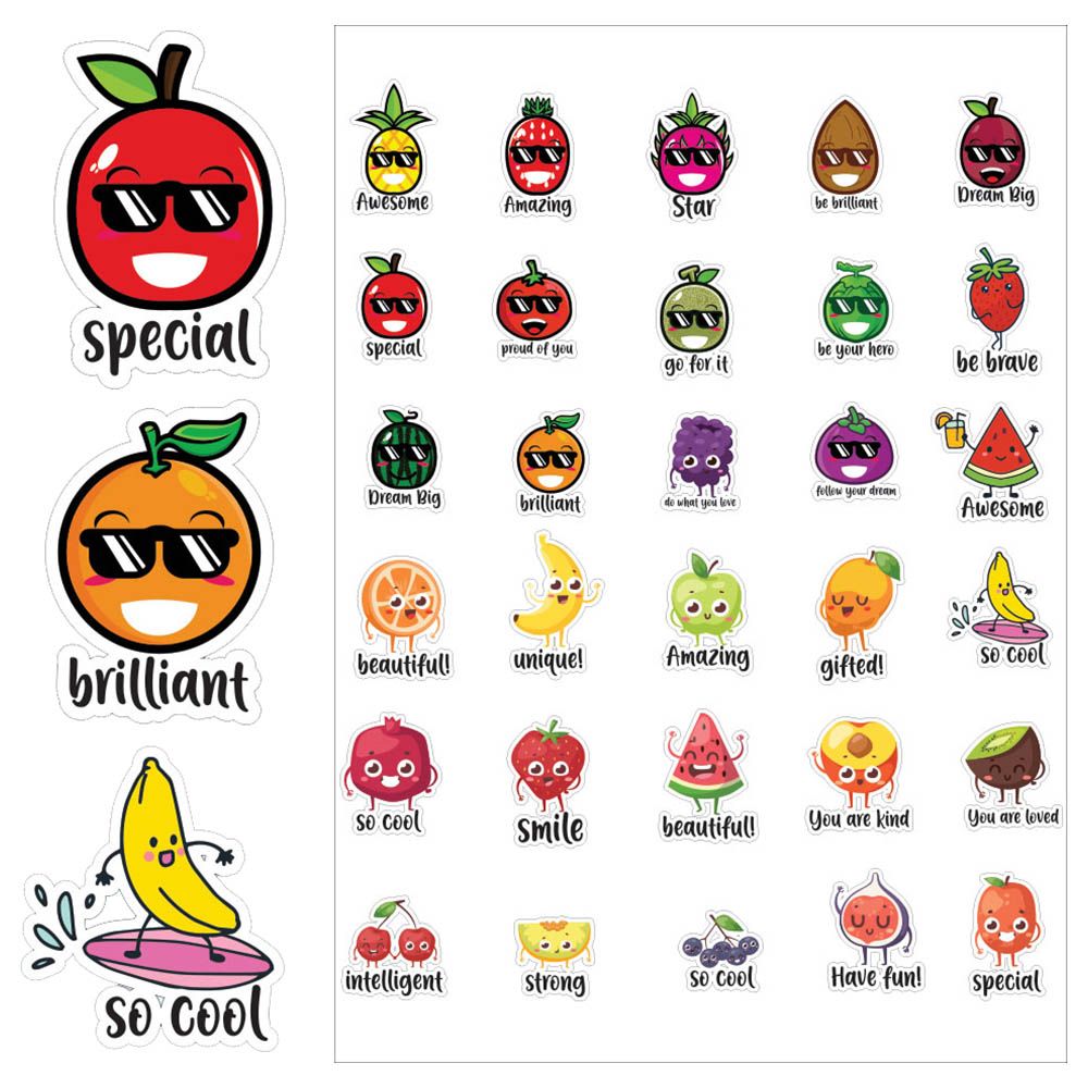 Twinkle Hands - Reward & Motivational Stickers - Fruits - 30pcs