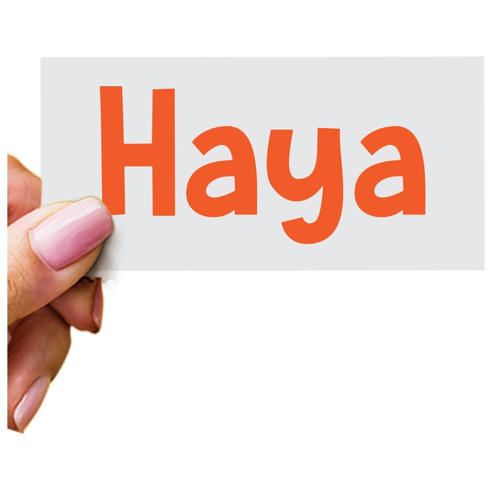 Twinkle Hands - Personalized Name Decal-Sticker - Orange