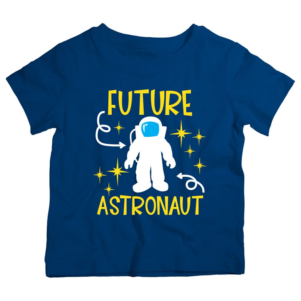 Twinkle Hands - Future Astronaut Cotton T-Shirt - Blue