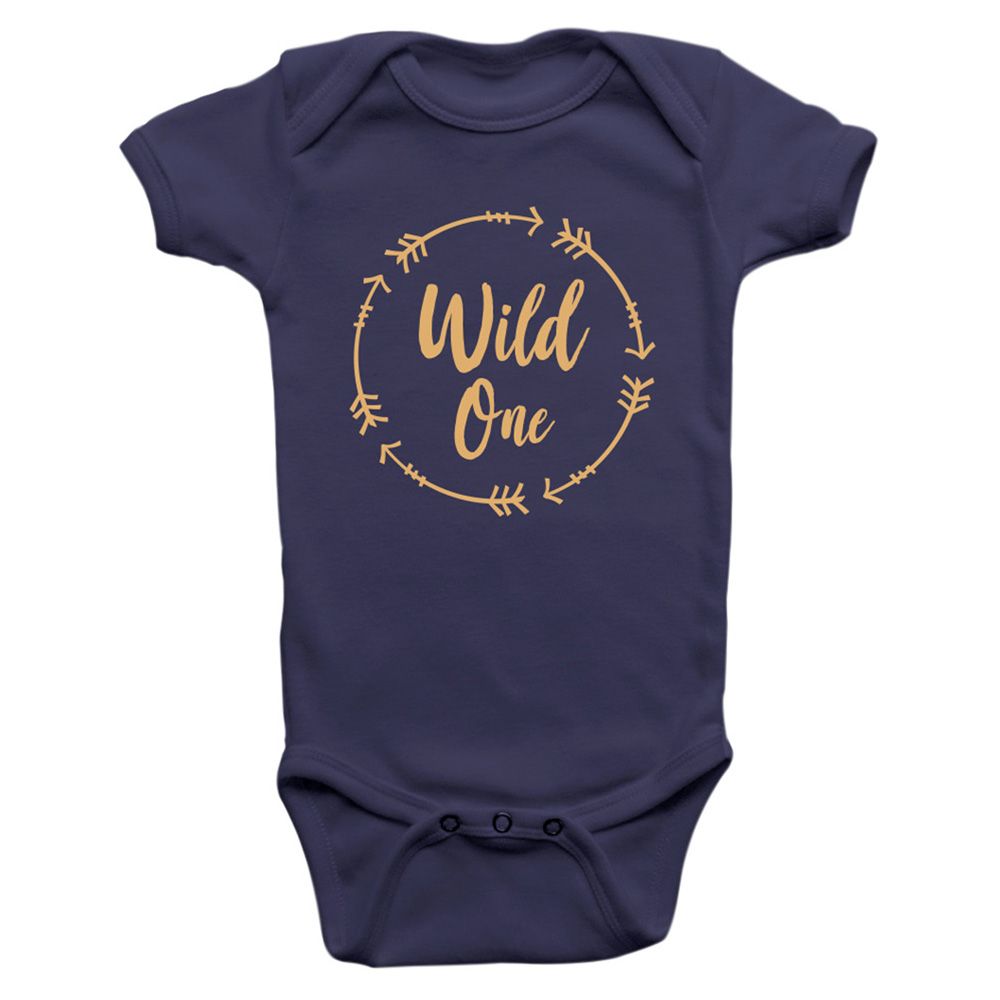 Limited Edition - Wild One Onesie Bodysuit - Navy