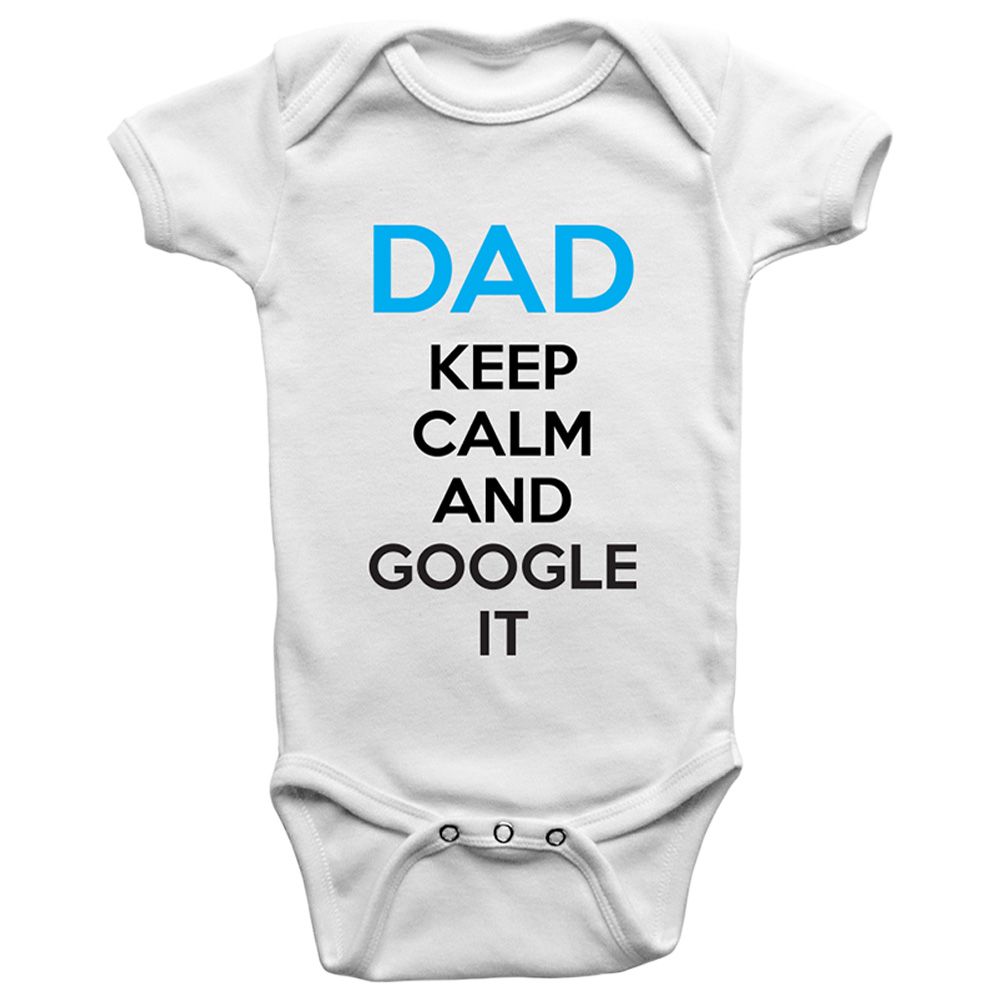 Limited Edition - Dad Keep Calm And Google It Onesie