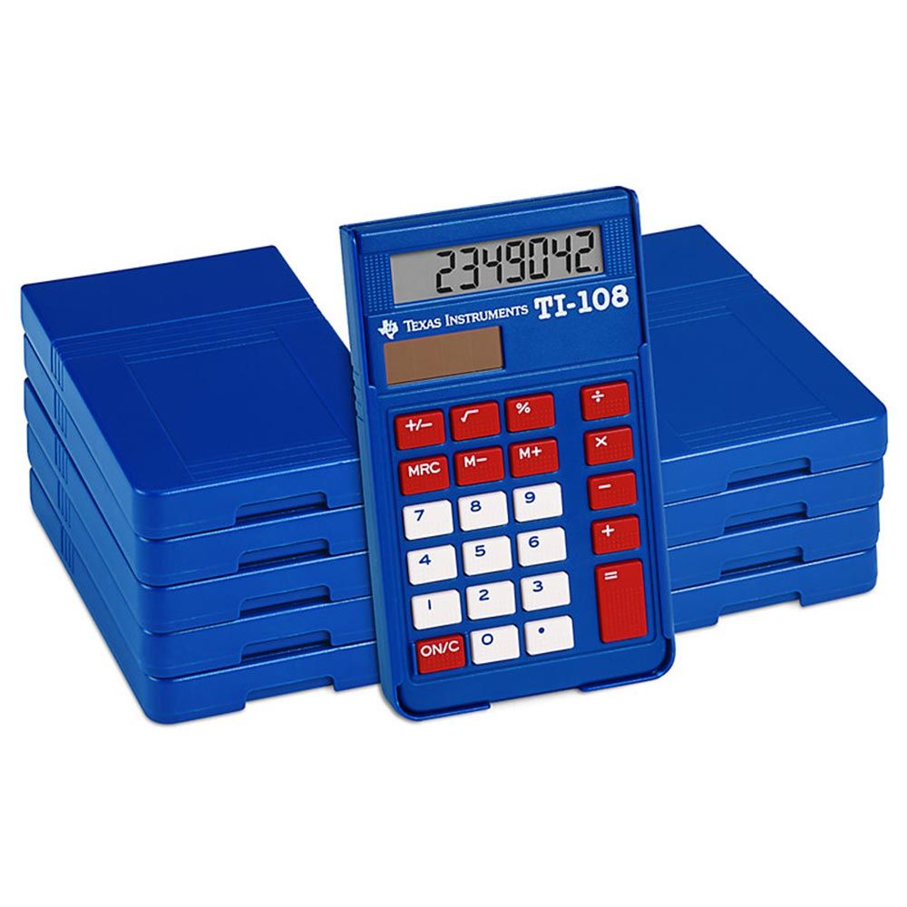 Lakeshore - T.I. 108 Classroom Calculator Center (Set of 10)