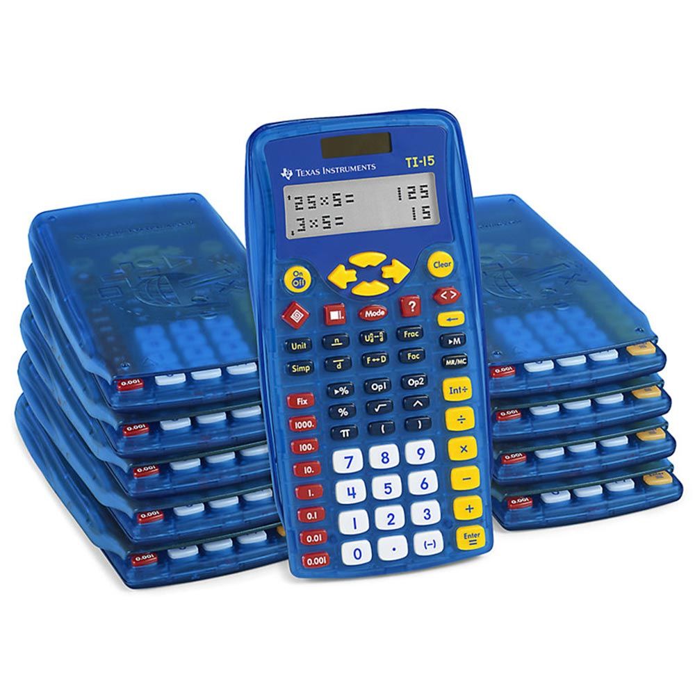 Lakeshore - T.I 15 Calculator Kit (Set of 10)