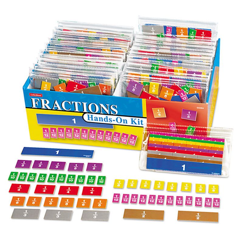 Lakeshore - Fractions Hands-On Teaching Kit