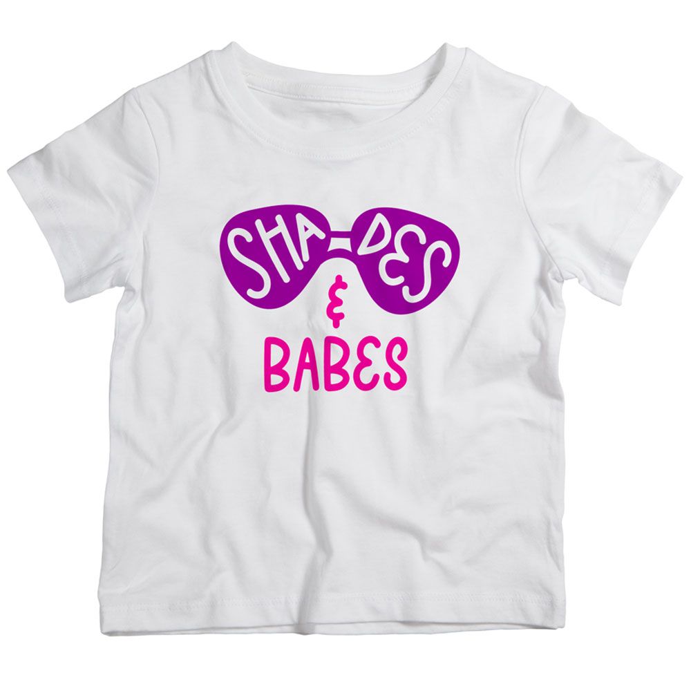 Twinkle Hands - Shades And Babes T-Shirt - White