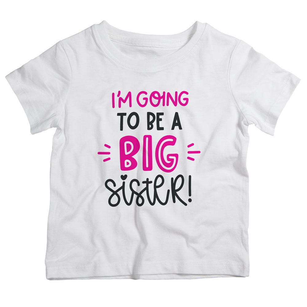 تونكل هاندز تي شيرت I Am Going To Be A BIG Sister أسود