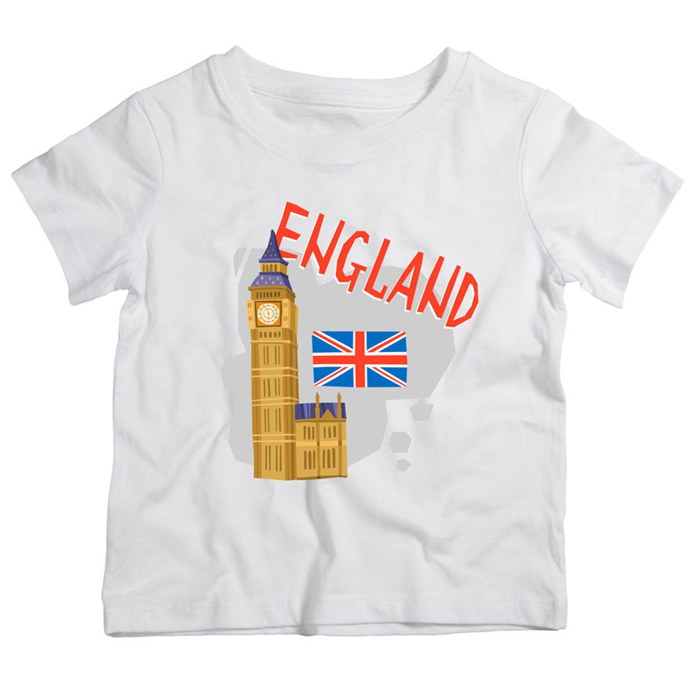 Twinkle Hands - England T-Shirt - White