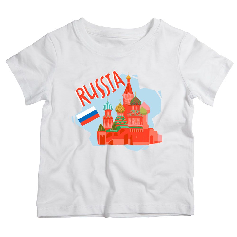 Twinkle Hands - Russia T-Shirt - White