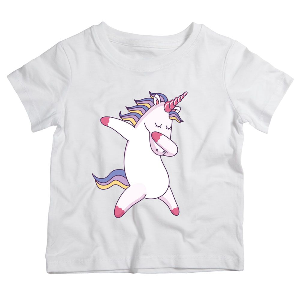 Twinkle Hands - Dancing Unicorn T-Shirt - White