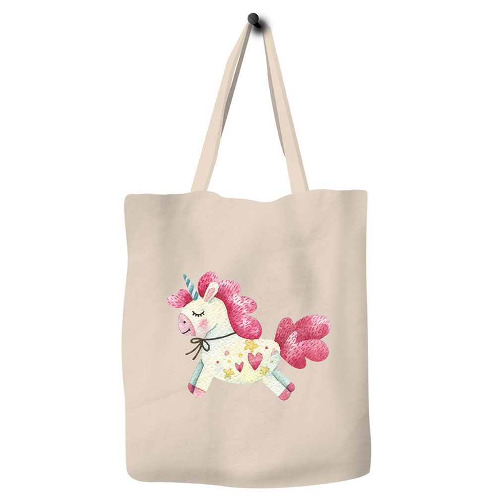 Save The Ocean - Cute Unicorn Canvas Tote Bag