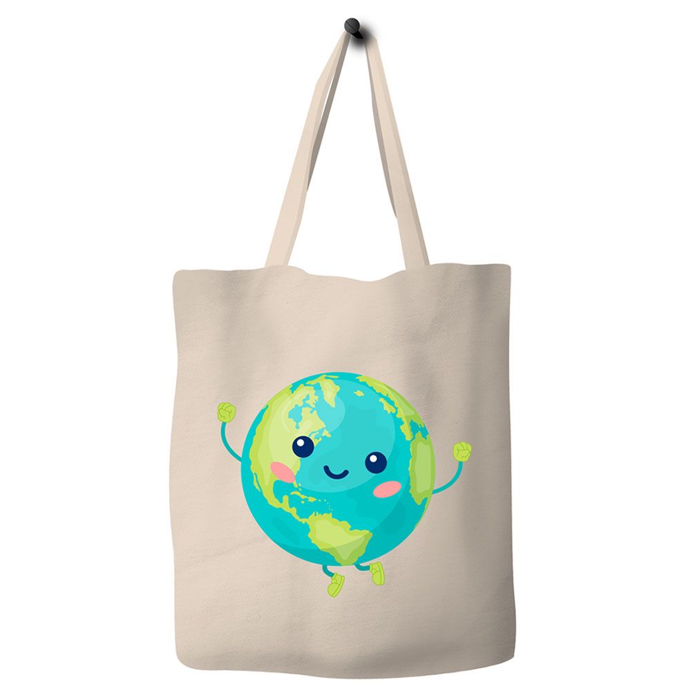 Save The Ocean - Earth Canvas Tote Bag