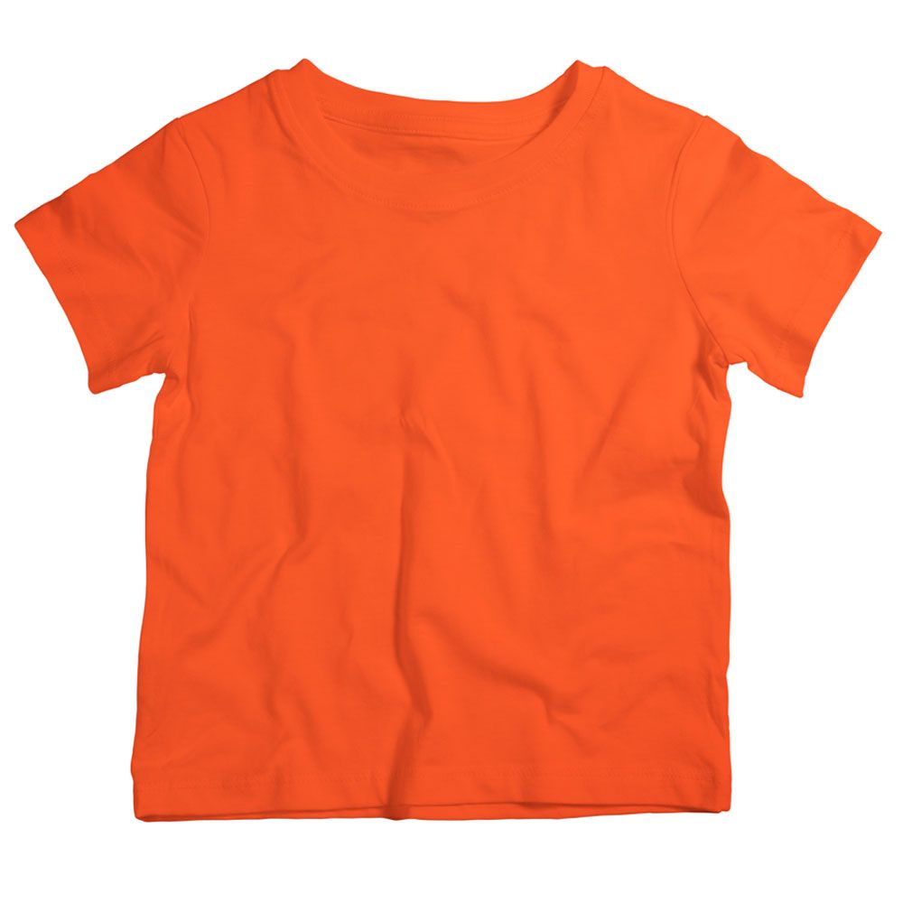 Twinkle Hands - Basic Cotton T-Shirt - Orange