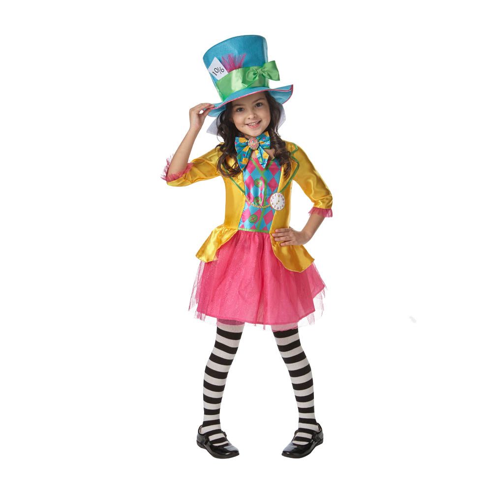 Rubies - Alice In Wonderland Mad Hatter Girls Child Costume