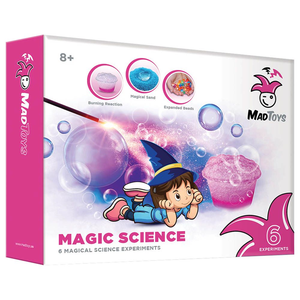 Mad Toys - Magic Science 6 Magical Science Experiments Kit