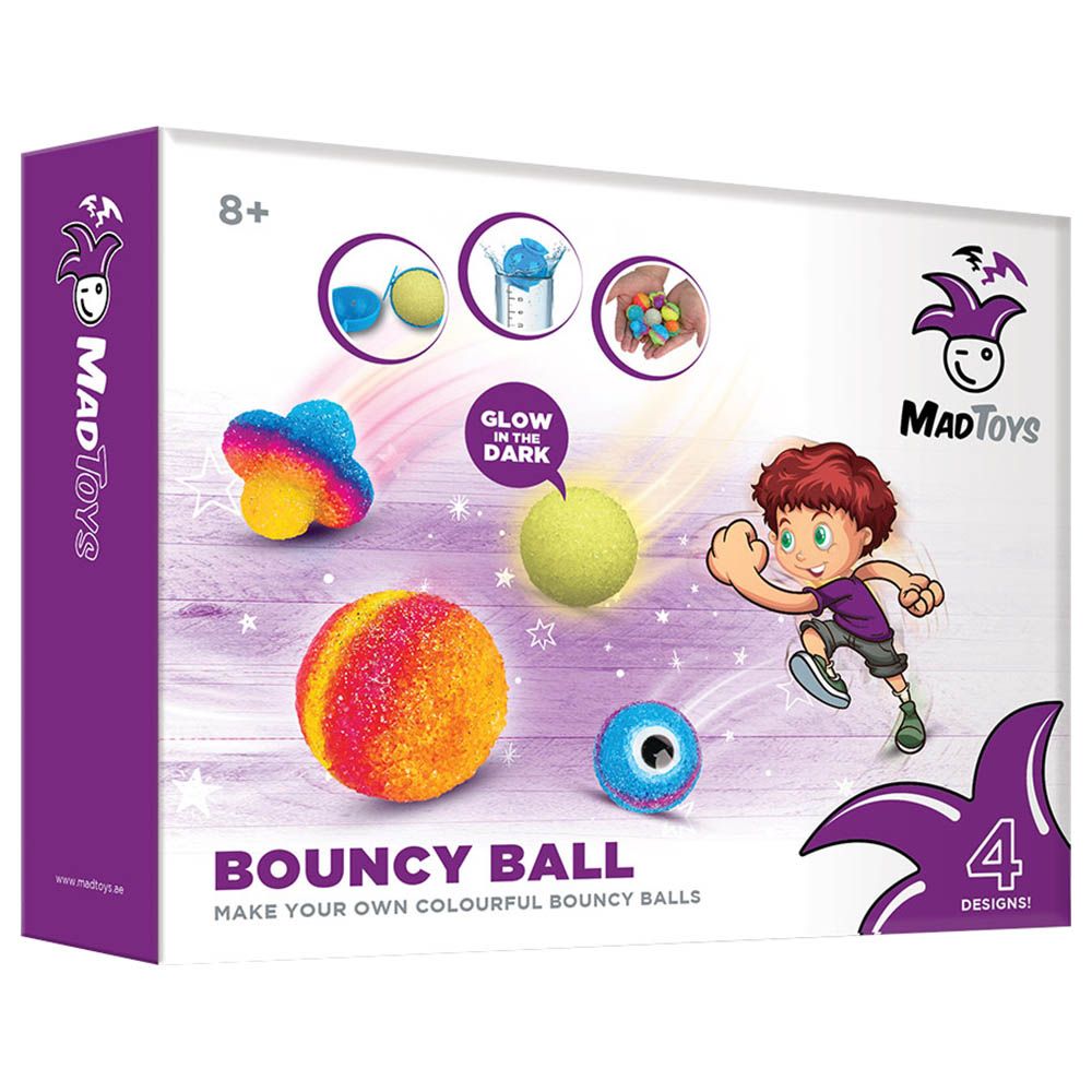 Mad Toys - Make Your Own Bouncy Ball Science Experiment Kit