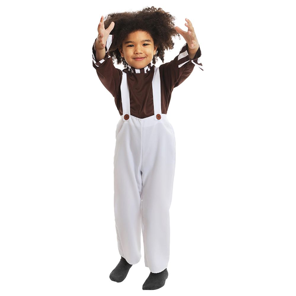 Mad Toys - Factory Worker Book Week Costumes - Brown