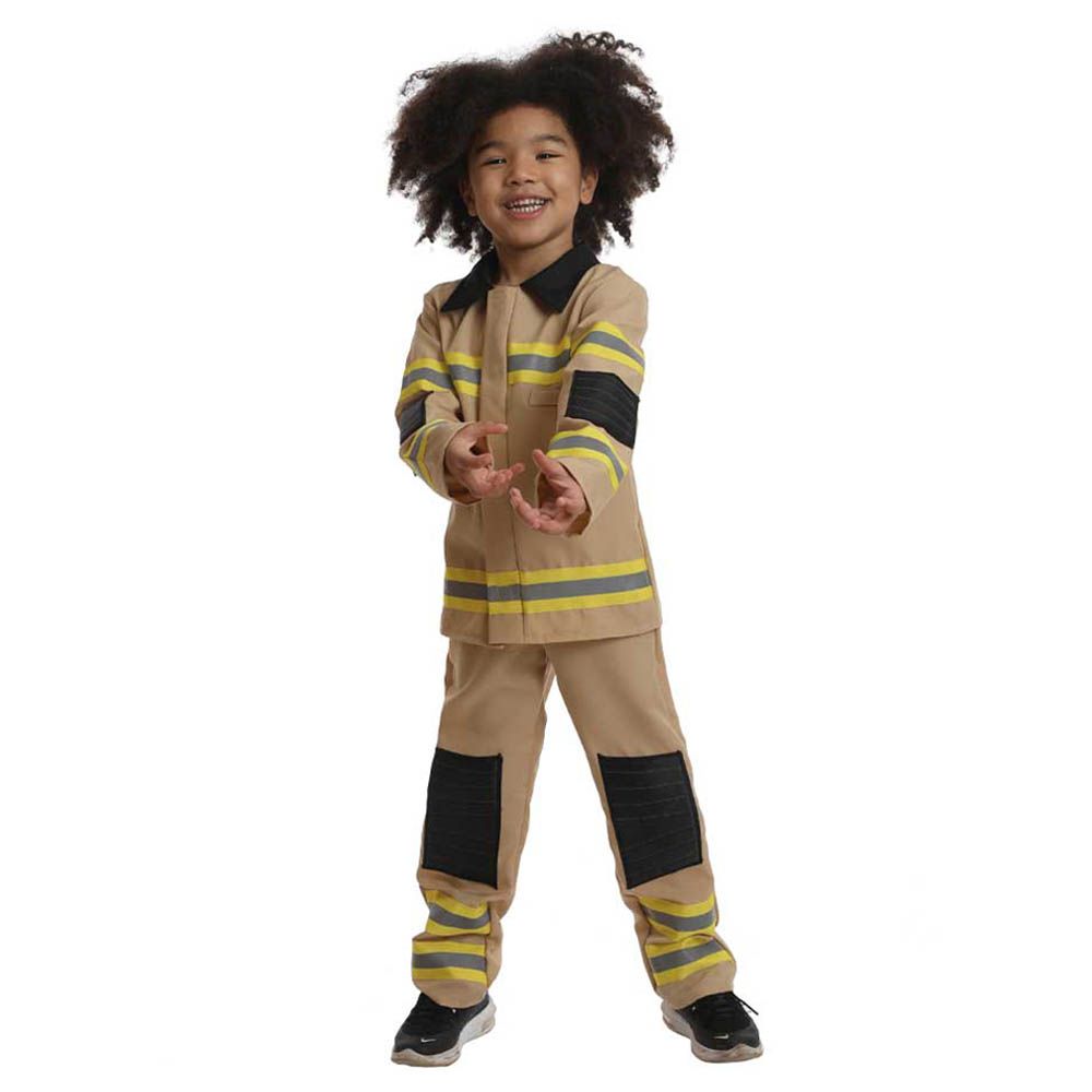 Mad Toys - Firefighter Professions Costumes - Beige