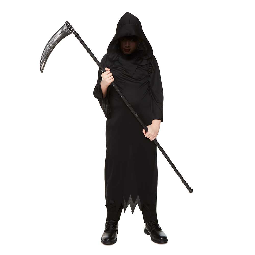 Mad Costumes - Boys Grim Reaper Kids Halloween Costume - Black