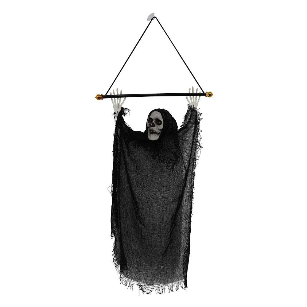 Mad Costumes - Hanging Grim Reaper Halloween Decoration - Black