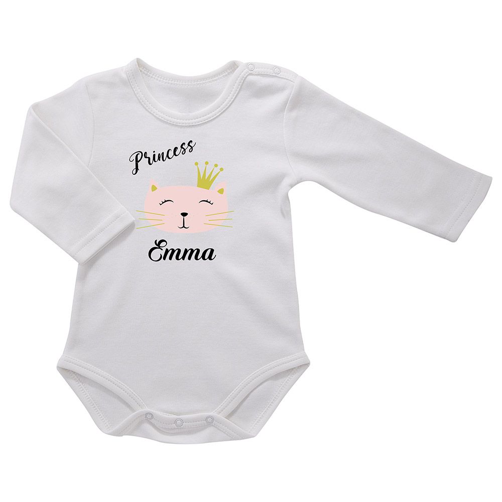 Mini Plum - Bunny Personalized Baby Bodysuit