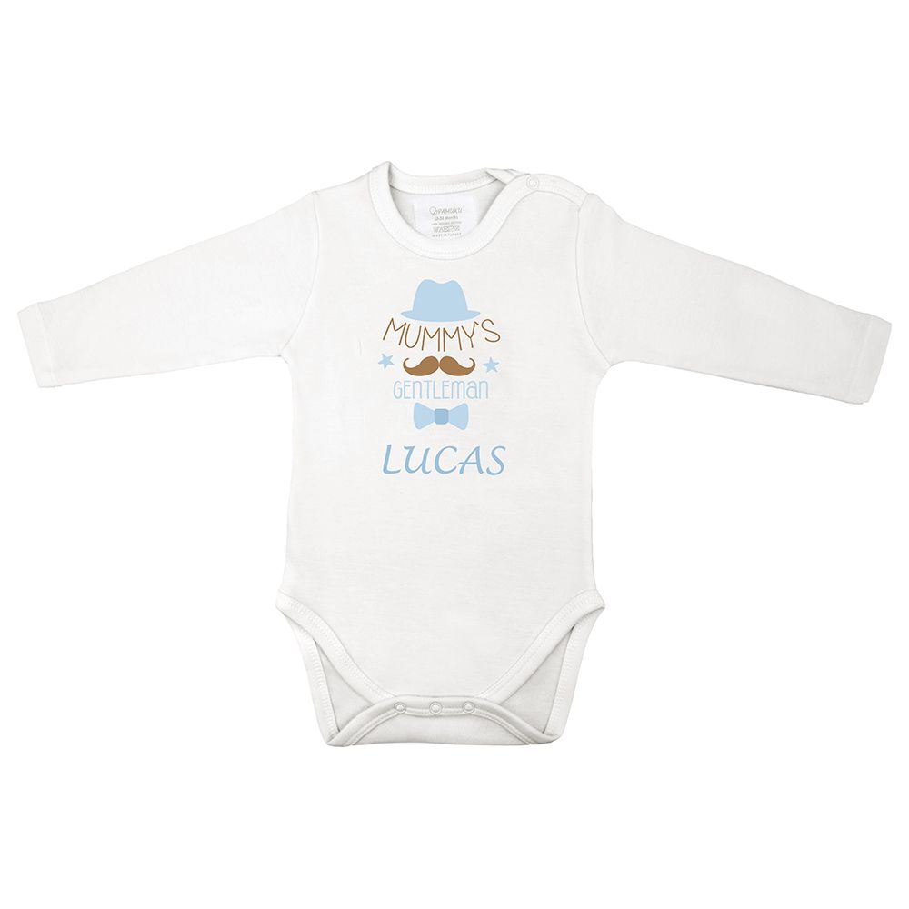 Mini Plum - Personalized Baby Bodysuit