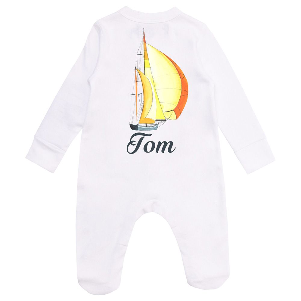 Mini Plum - Personalised Sailor First Outfit 3pc-Set