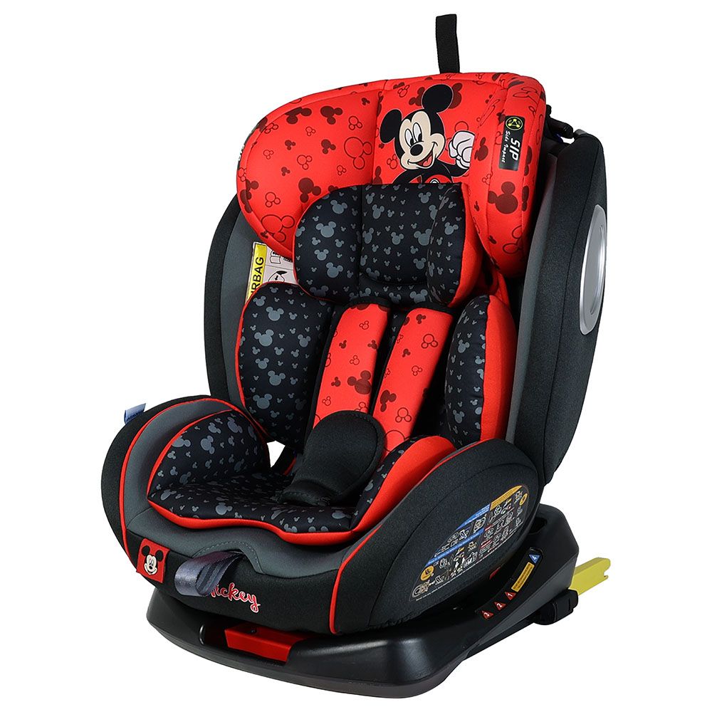 Disney - 4-in-1 Mickey Mouse Car Seat - Red