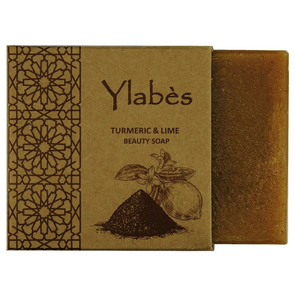 Ylabes - Turmeric & Lime Natural Organic Handmade Soap - 100g