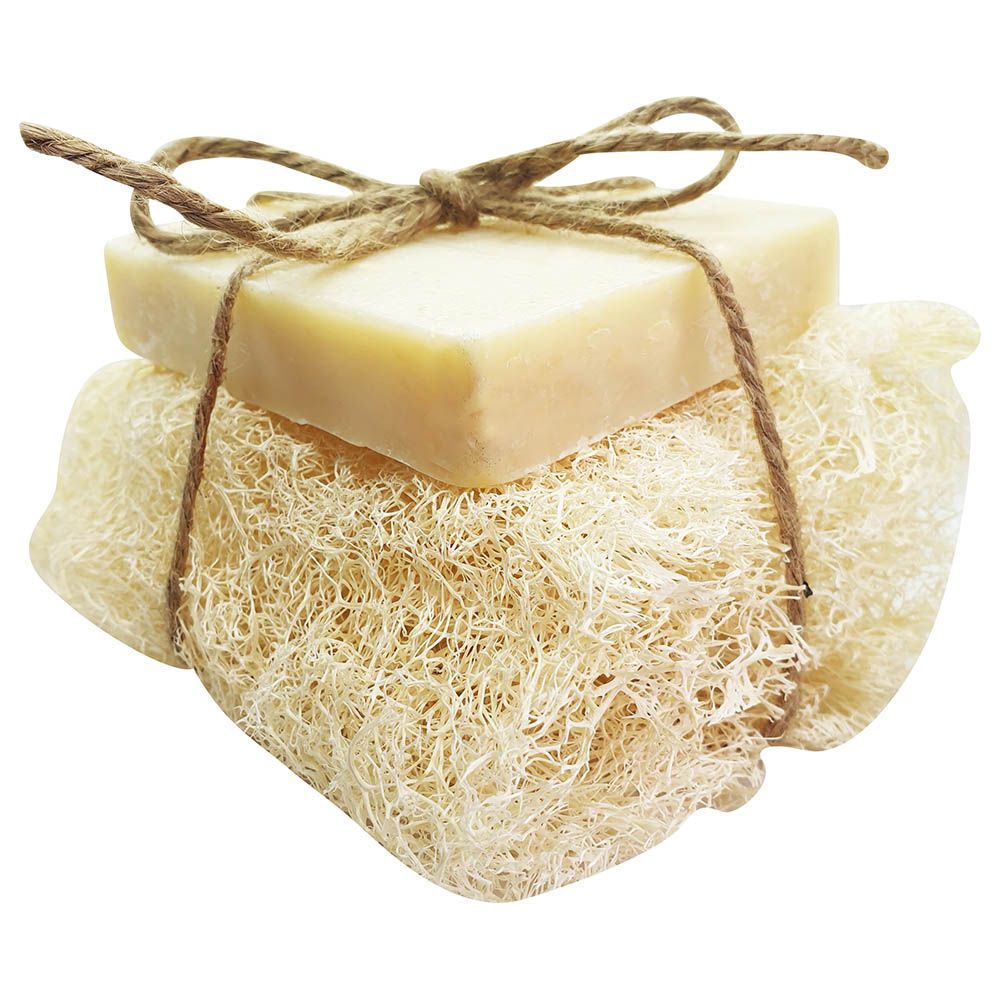 Ylabes - Loofah Arabian Oud Natural Organic Handmade Soap - 145g