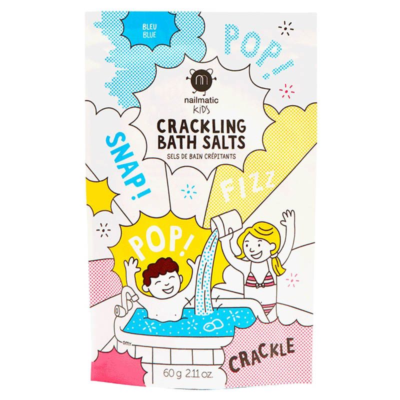 Nailmatic - Kids Crackling Bath Salts - Blue