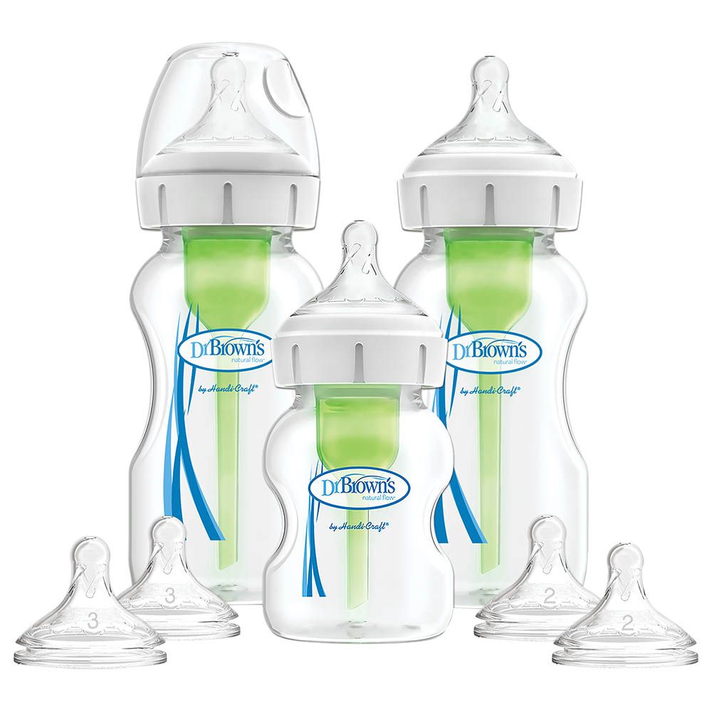 Dr. Brown's - PP Wide-Neck Options+ Bottle Starter Kit