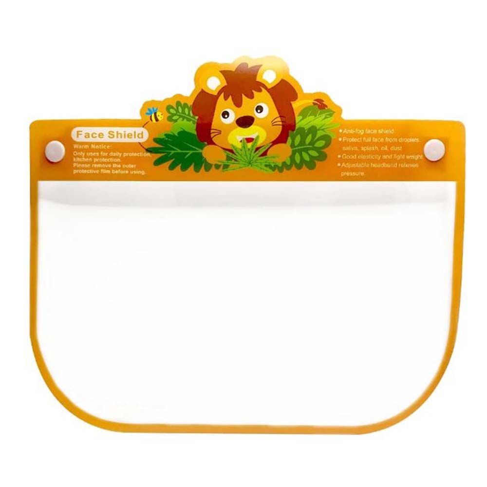 Face Shield Lion - Orange