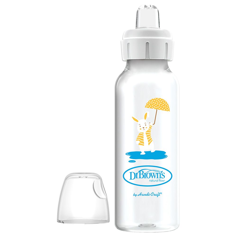 Dr. Brown's - Pp Narrow Options+Sippy Spout Bottle - Bunny