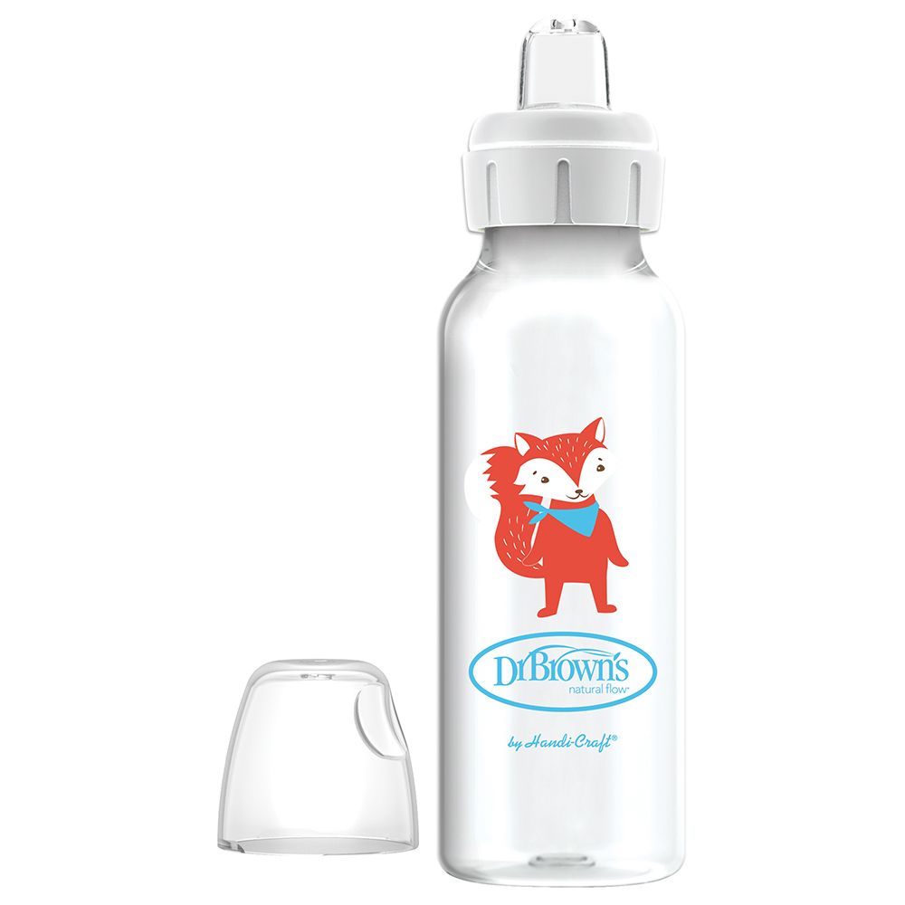 Dr. Brown's - Pp Narrow Options+Sippy Spout Bottle - Fox