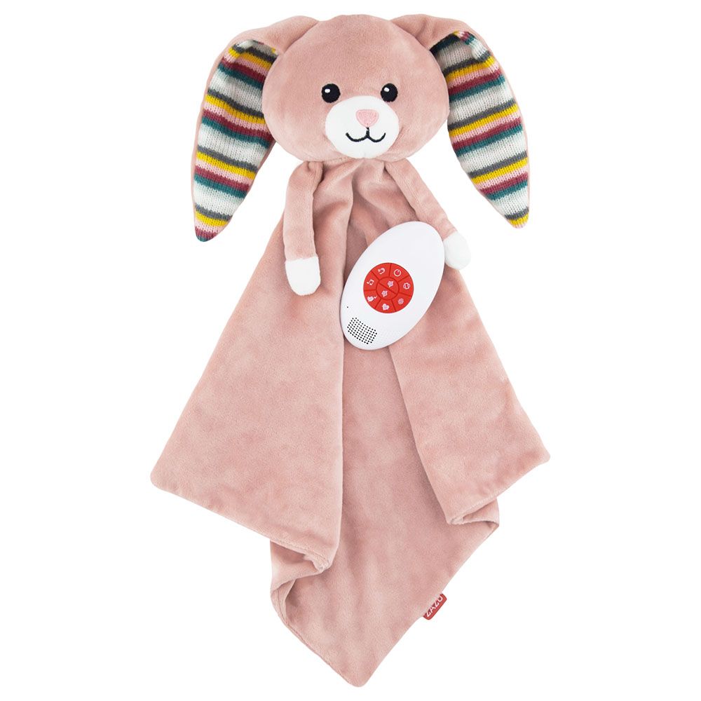 ZAZU - Becky The Bunny Baby Comforter W/ Sound Module