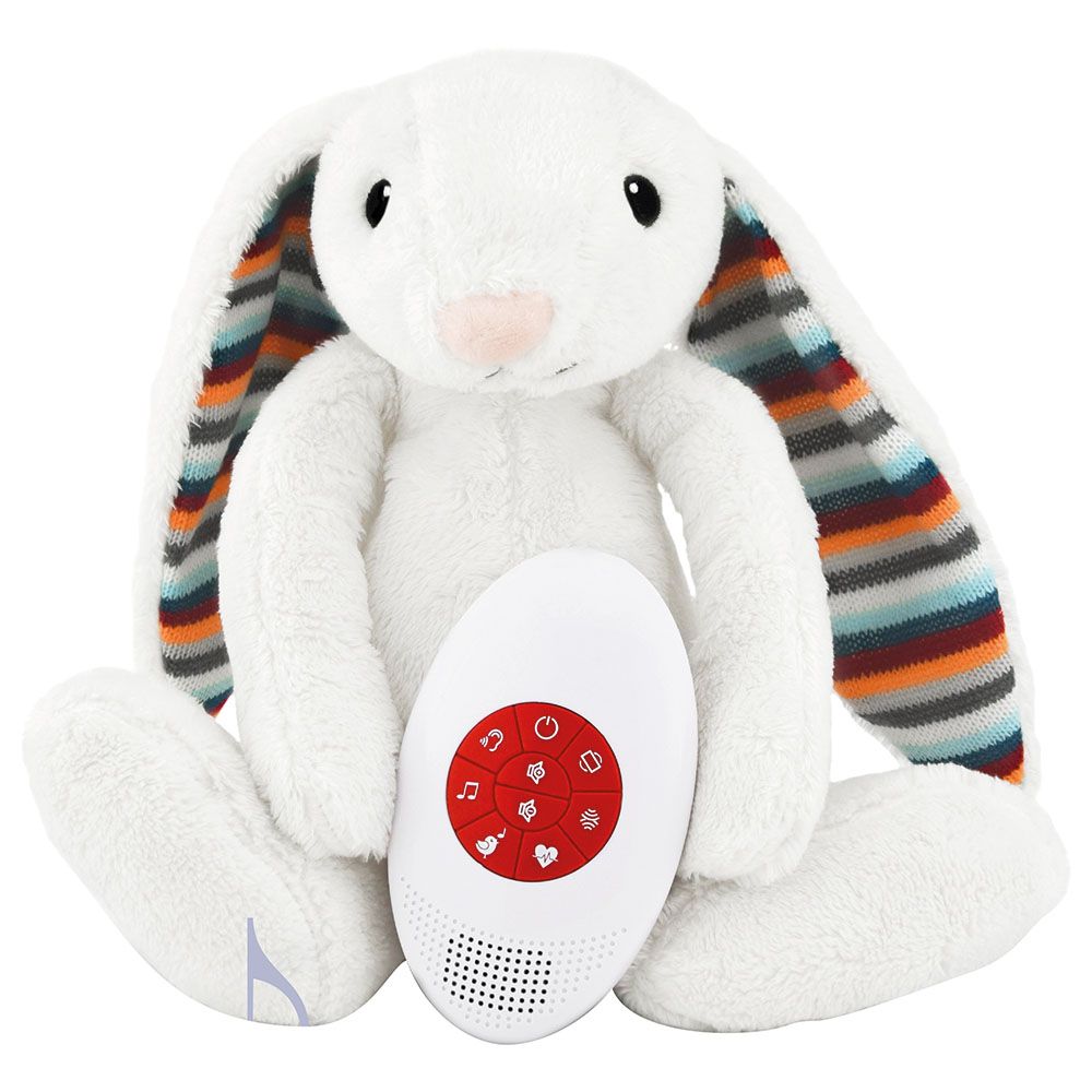 ZAZU - Bibi the Bunny Musical Soft Toy - White