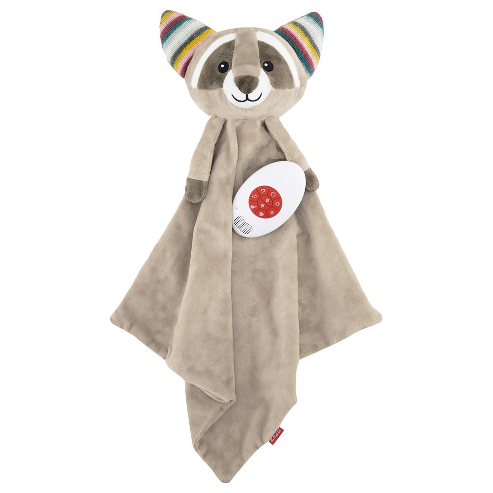 ZAZU - Robin The Raccoon Baby Comforter W/ Sound Module