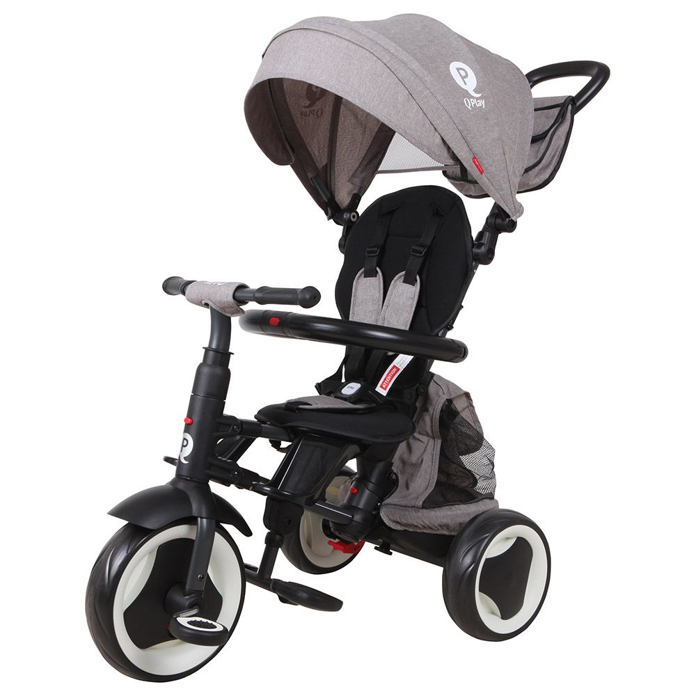 QPlay - Rito Plus Folding Trike - Grey