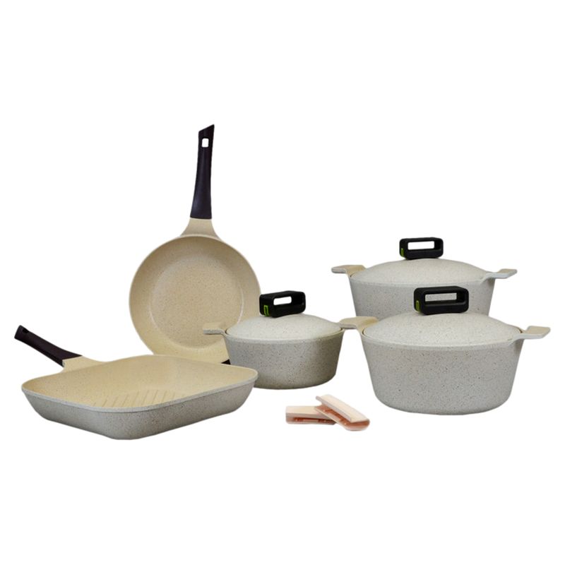 Tefal Cookware Set Pleasure 8pcs + Pleasure Fry Pan 28cm