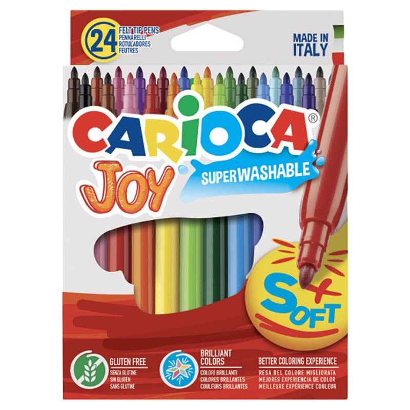 Colored Pens Fiorella - 10 Pcs BALL POINT PENS CARIOCA