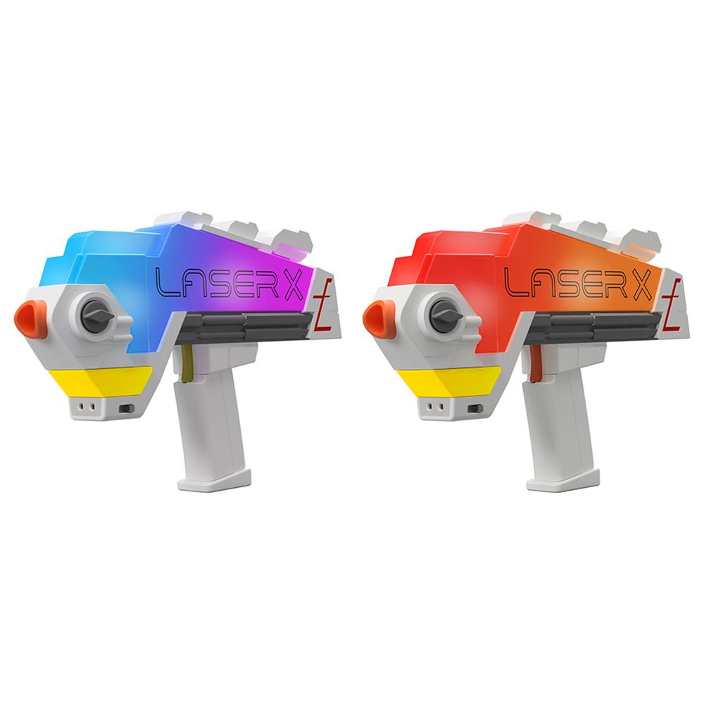 Laser X - Revolution Double Blasters : : Toys & Games