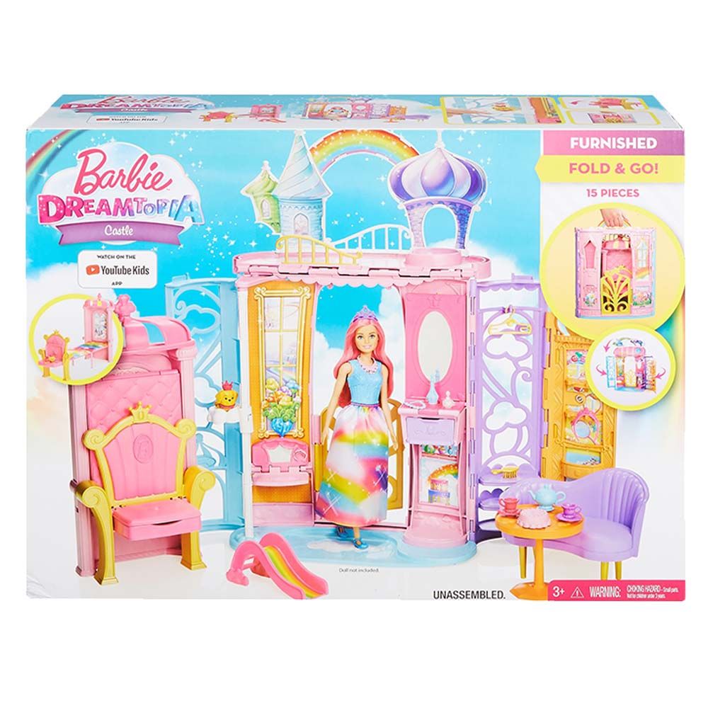 Barbie rainbow discount cove castle playset